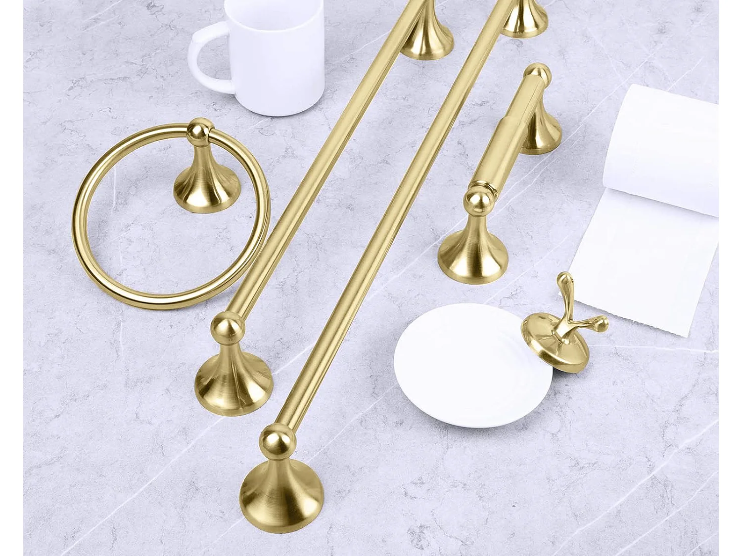 Badkamerhanger Rea 332870 Gold