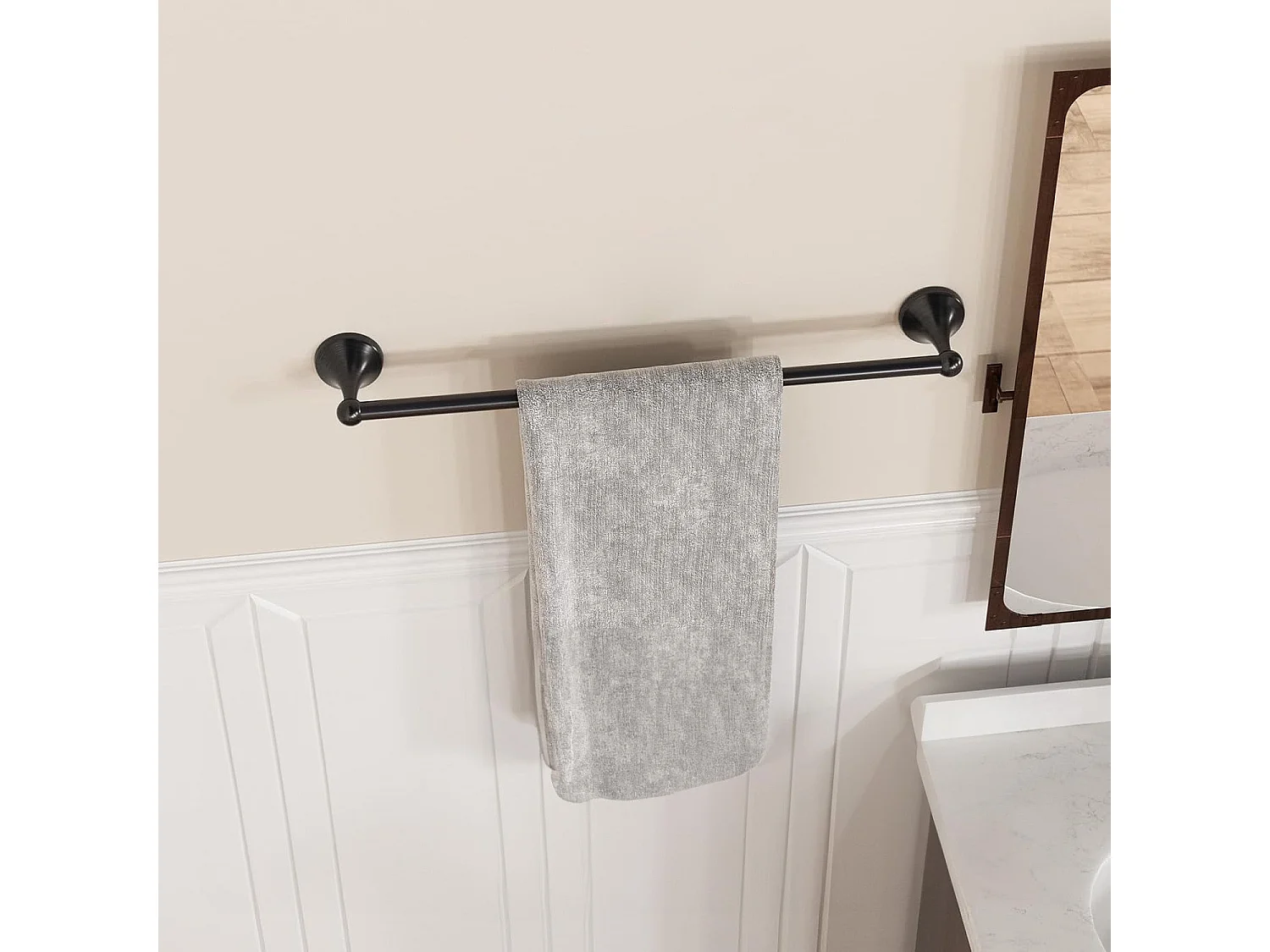 Badkamerhanger Rea 332870A Black