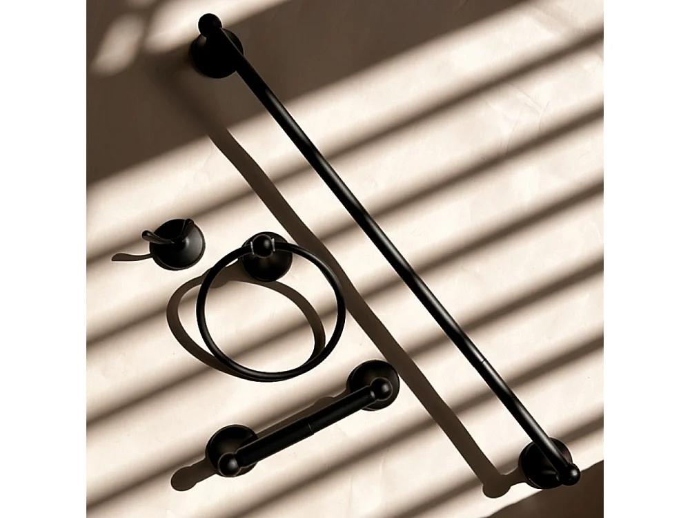 Badkamerhanger Rea 332870A Black