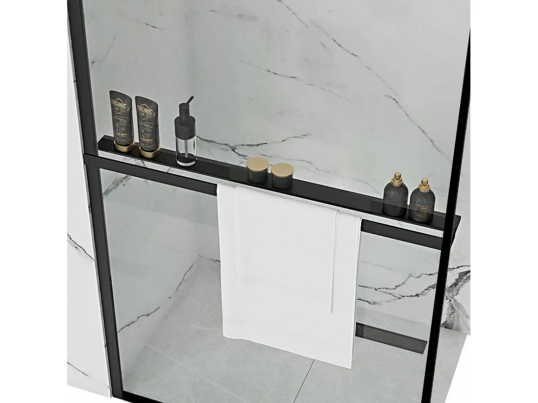 Porte-Serviette Rea Evo Black