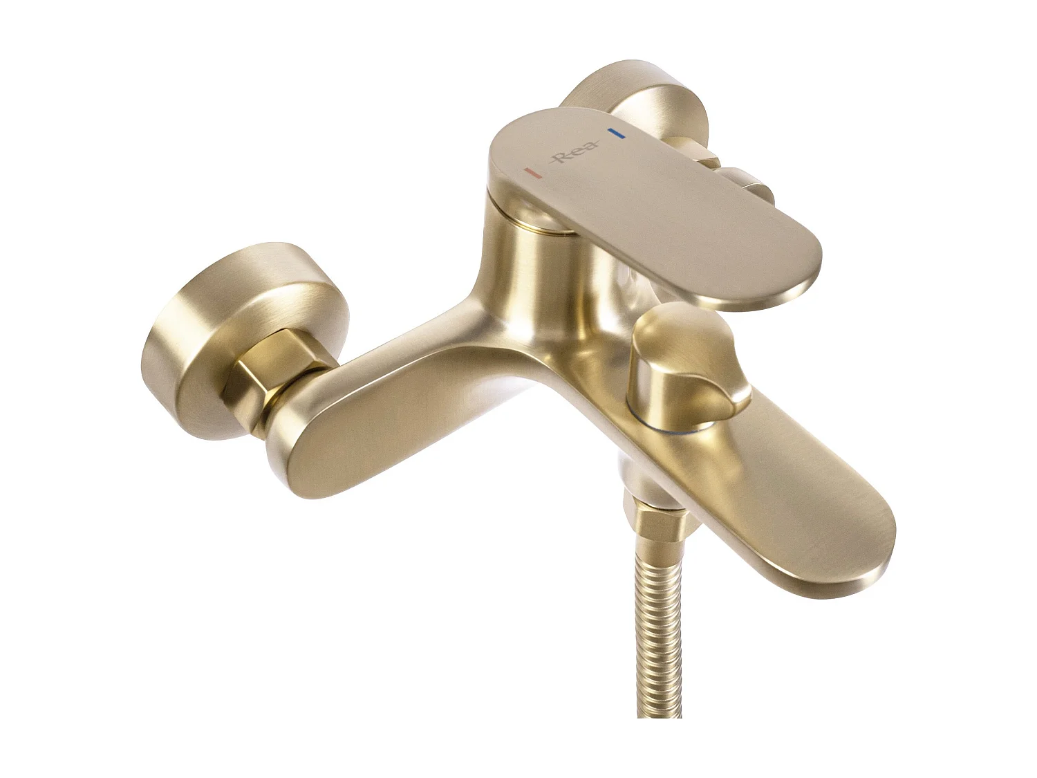 Rubinetto Da Vasca Rea Marco Brush Gold