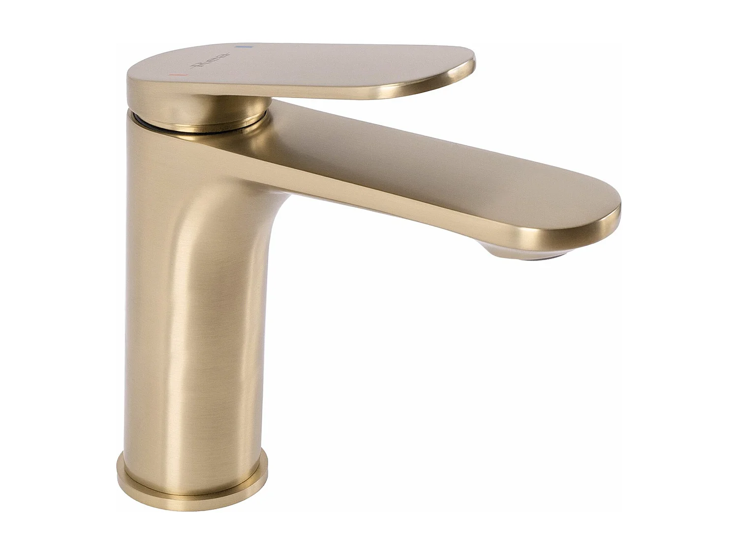 Wastafelkraan Rea Marco Low Brush Gold