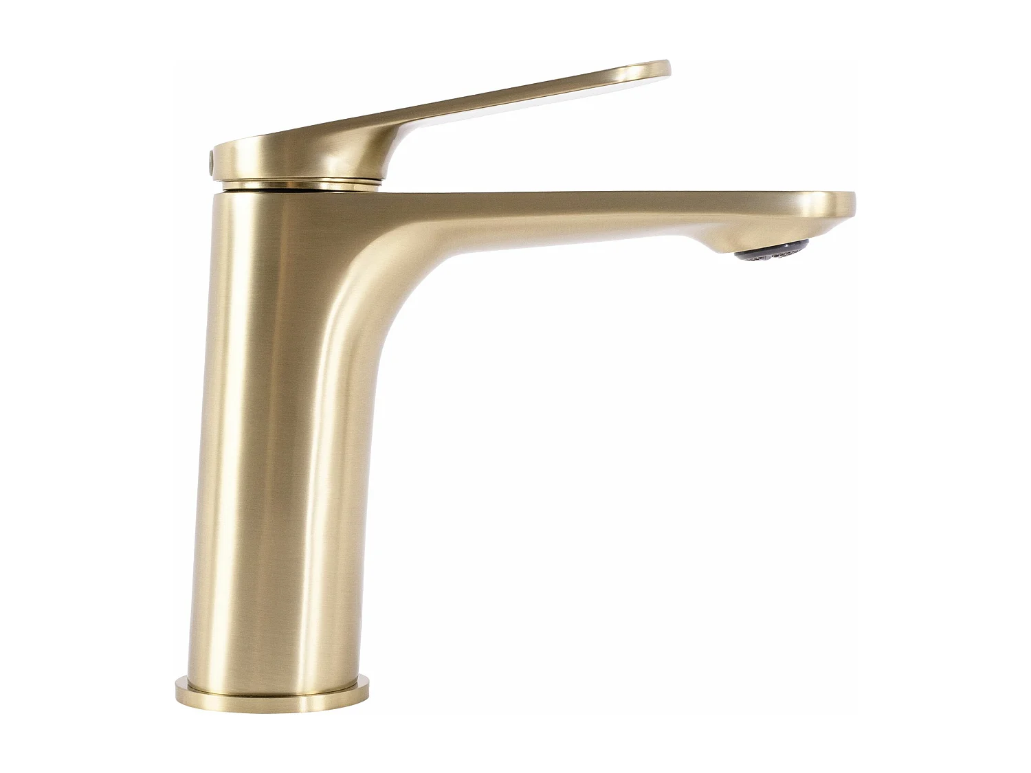 Robinet De Lavabo Rea Marco Low Brush Gold