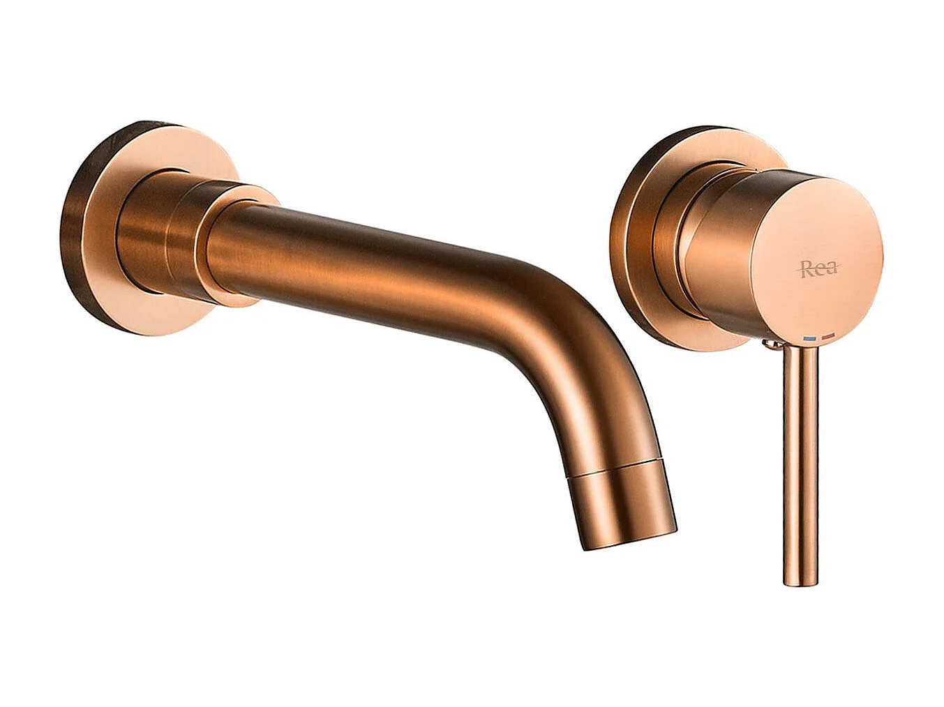 Robinet Mural Rea Lungo Long Brush Copper + Box