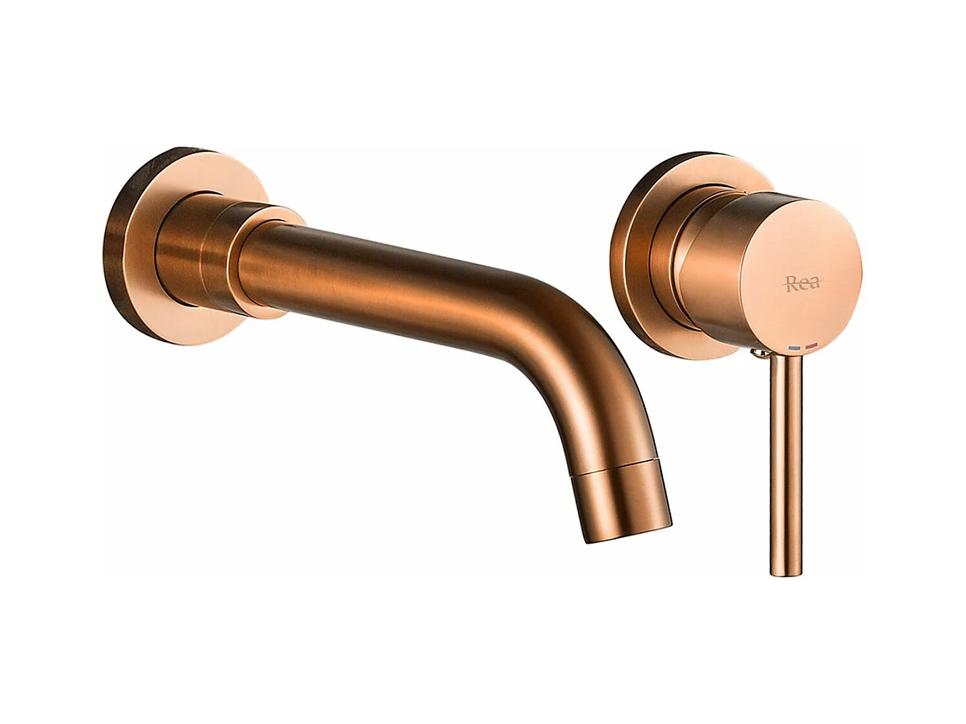 Robinet Mural Rea Lungo Long Brush Copper + Box