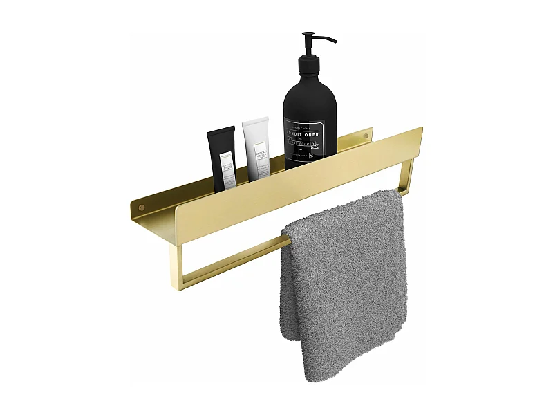 Badezimmerregal Rea Sf01-450-Bg Brush Gold