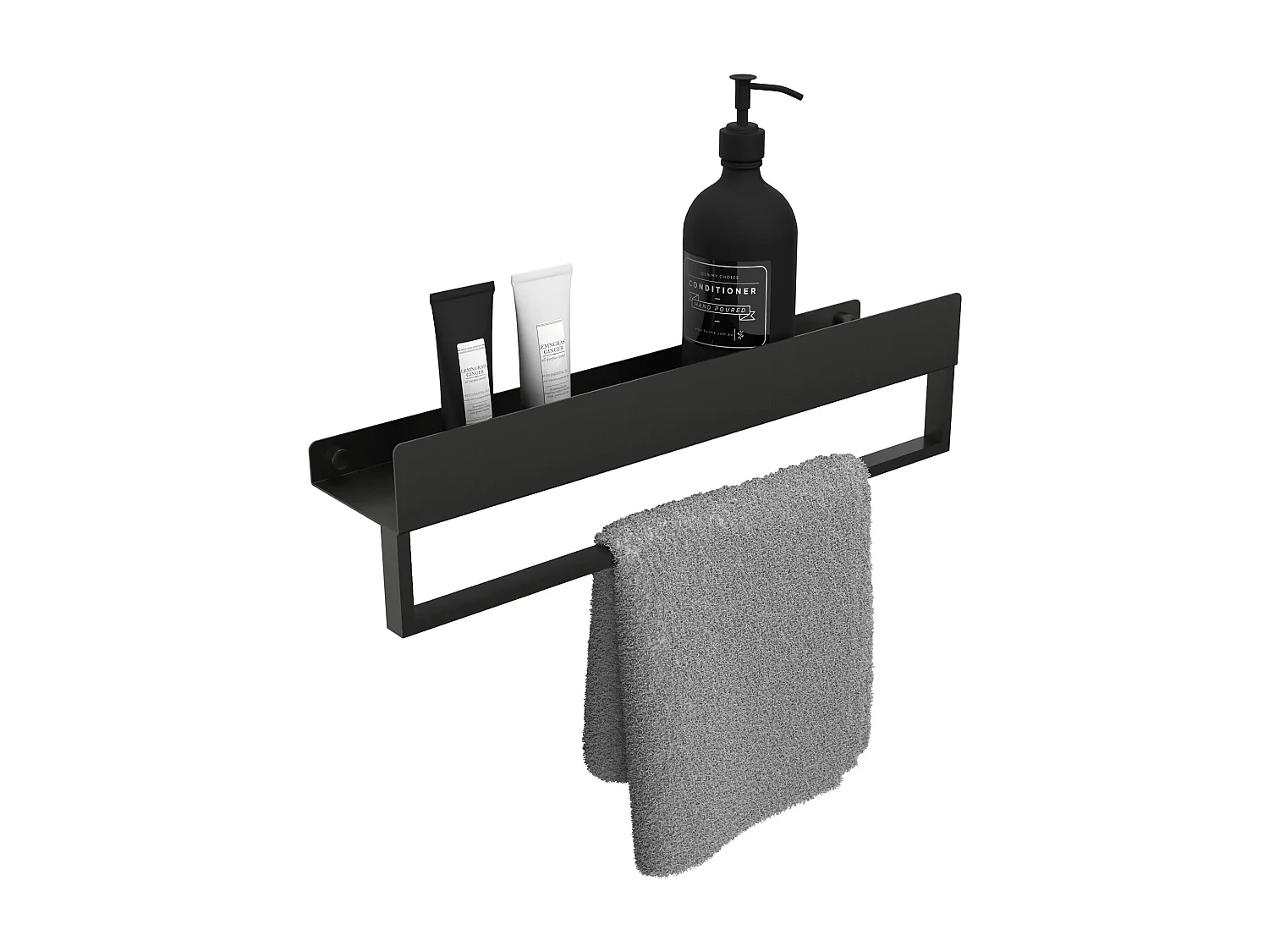 Etagère De Salle De Bain Rea SF01-450-B BLACK
