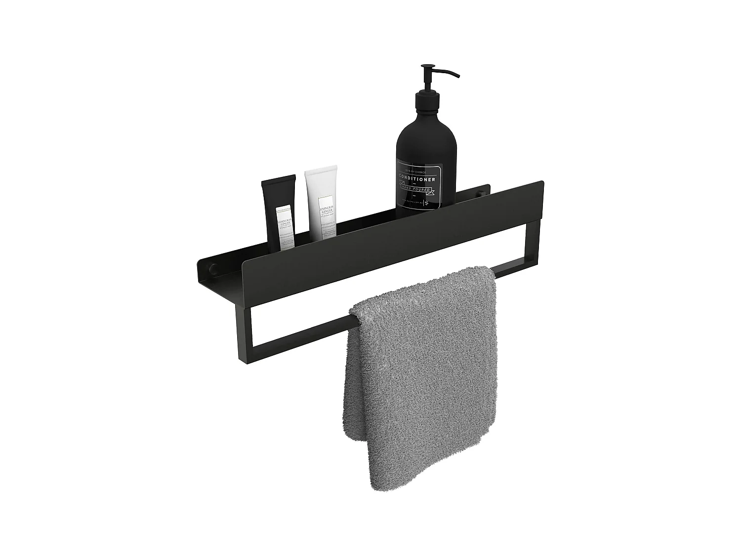 Etagère De Salle De Bain Rea SF01-450-B BLACK