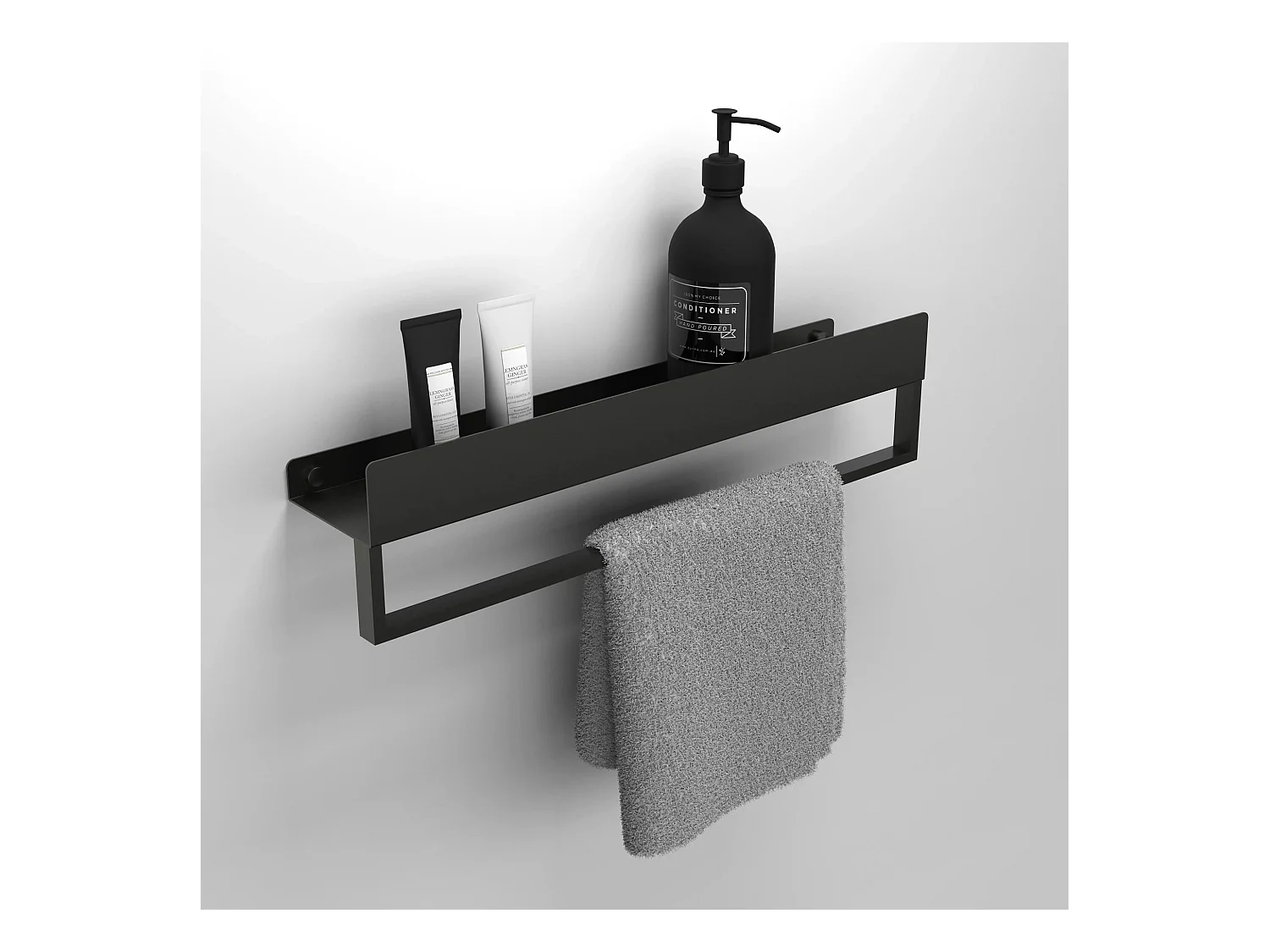 Badezimmerregal Rea SF01-450-B BLACK