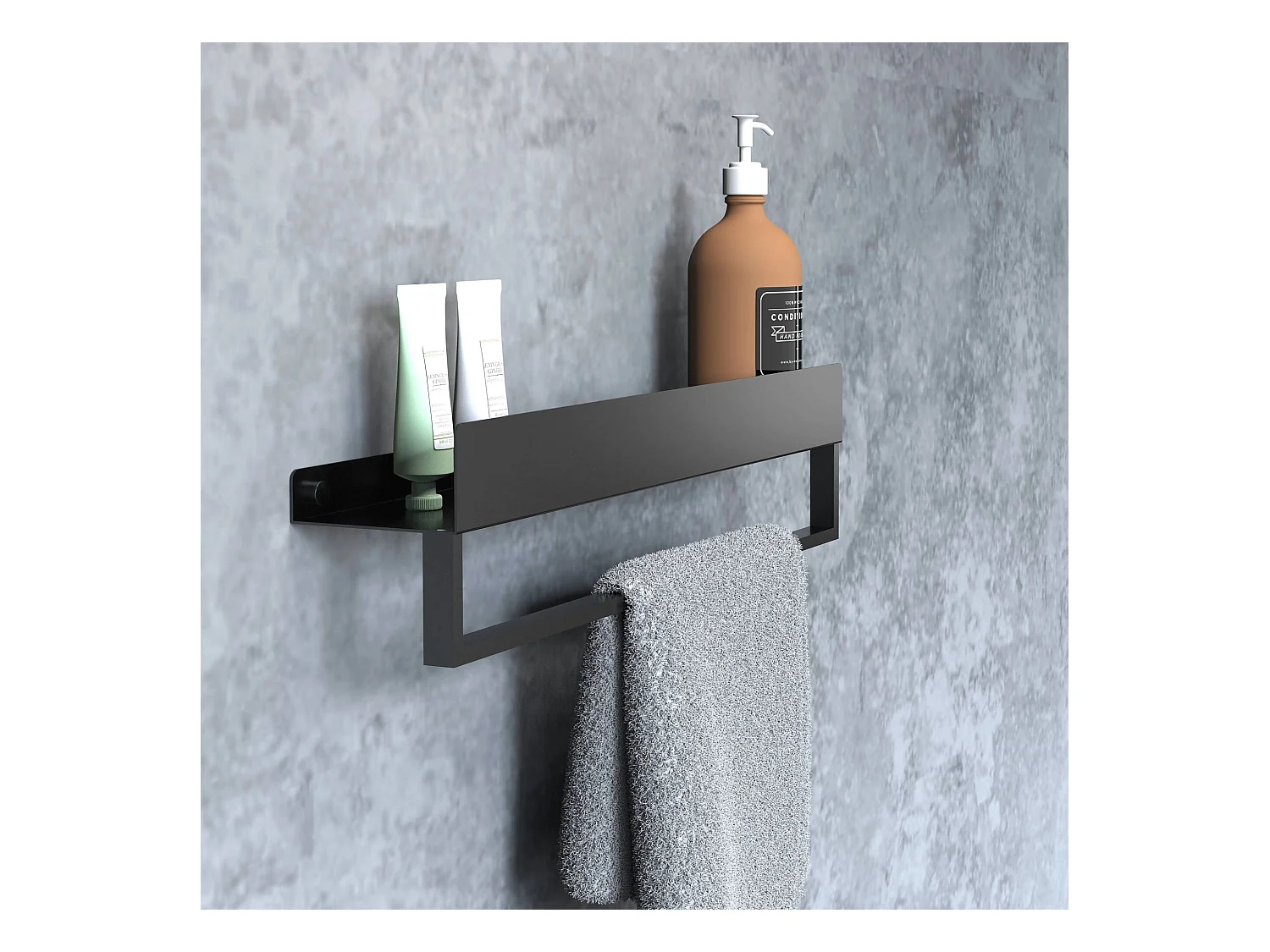 Badezimmerregal Rea SF01-450-B BLACK