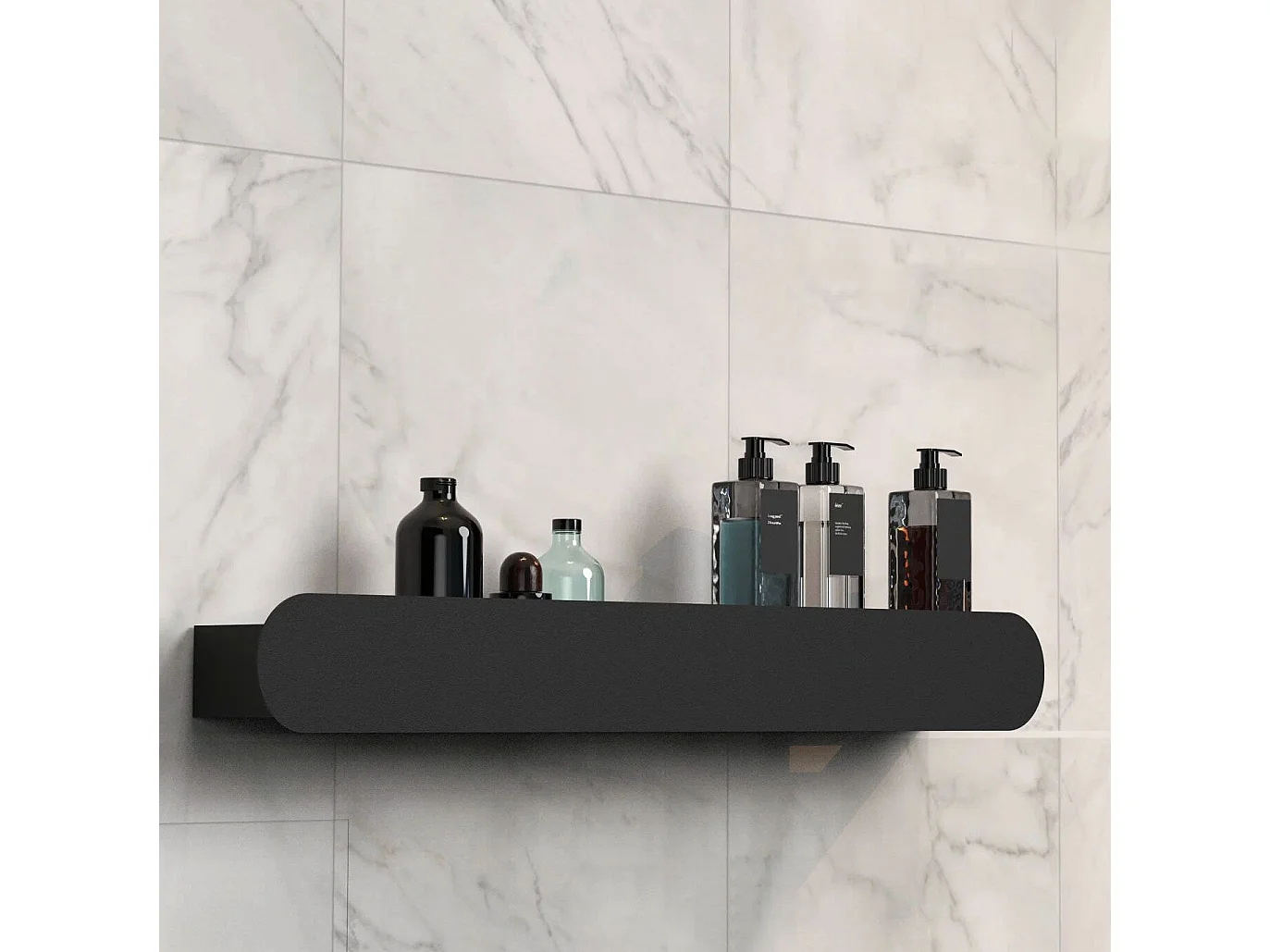 Badkamerplank Rea Sf03-600-B Black