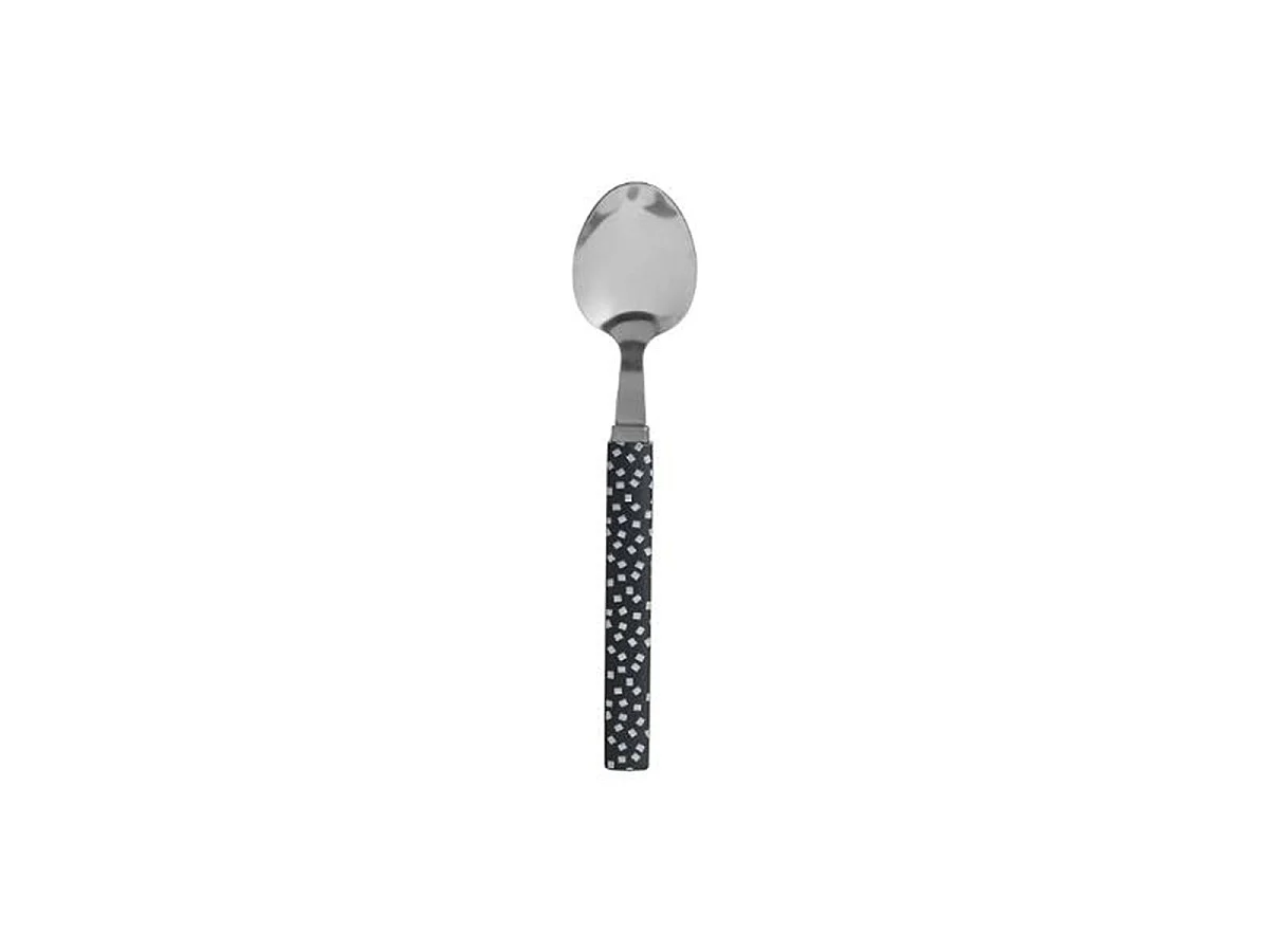 Ménagère 24 Pièces Avec Rack "Géo" 24cm Noir