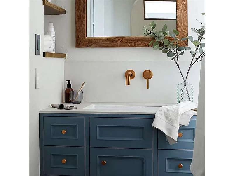 Robinet Mural Rea Lungo Brush Copper + Box