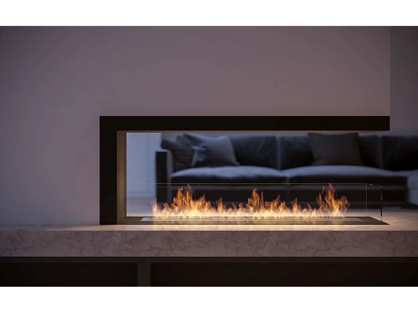 Cheminée Bio-éthanol INSIDE U 1000.2