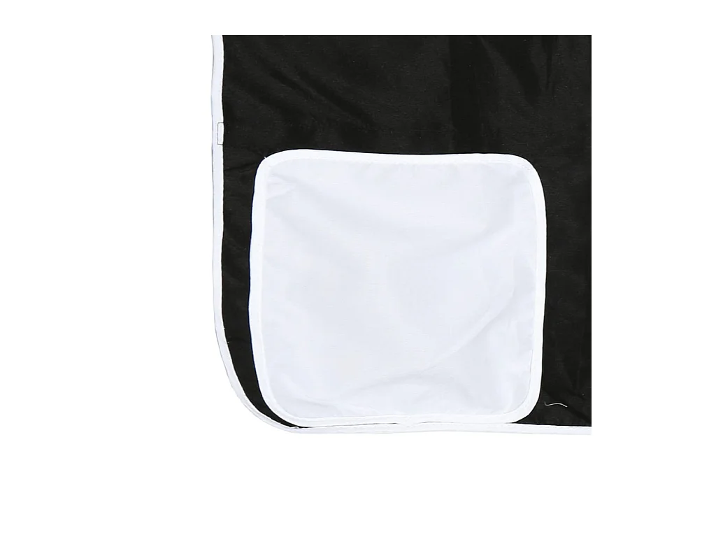 Lit superposé sans matelas 90x190 cm bois de pin massif