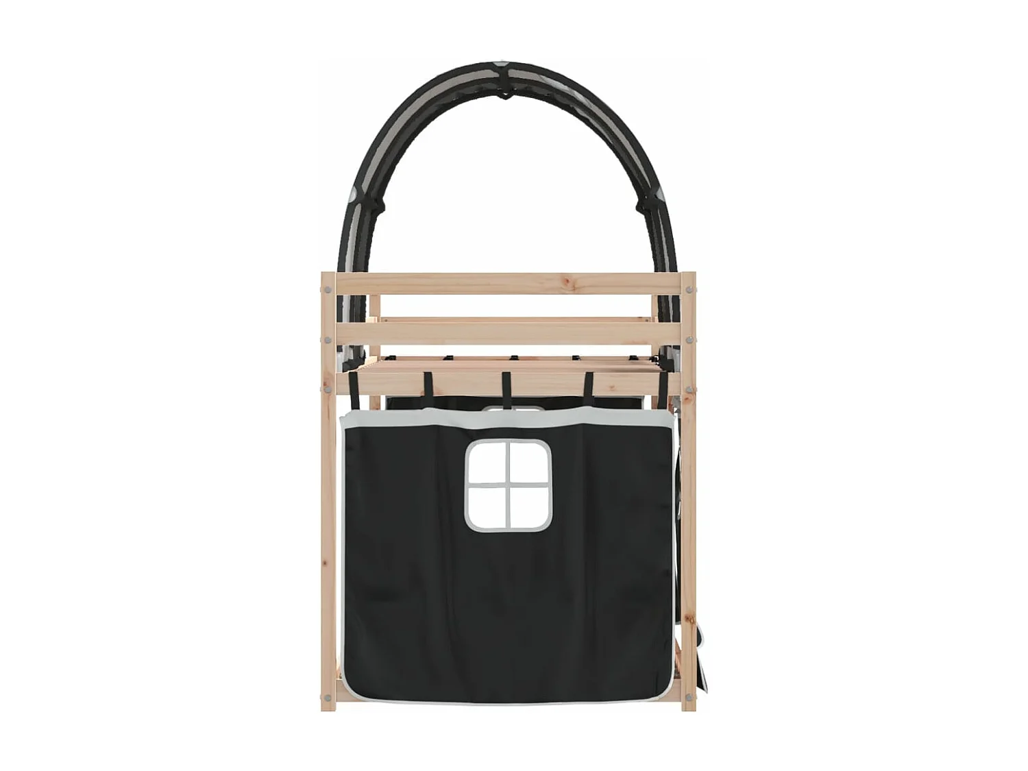 Lit superposé sans matelas 90x190 cm bois de pin massif