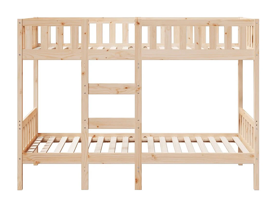 Lit superposé 90x200 cm Bois de pin massif