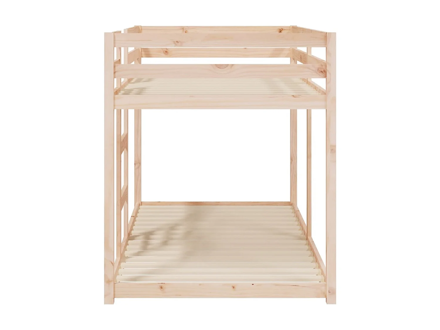 Lit superposé sans matelas 90x190 cm bois de pin massif