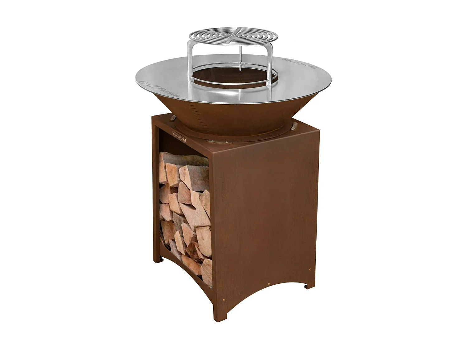 Barbecue FIESTA rouille 75 cm