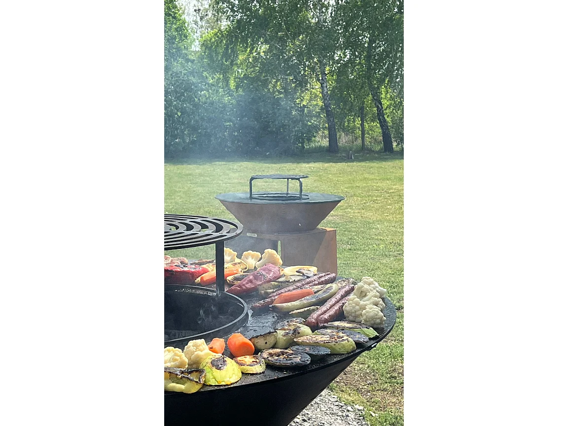 Barbecue FIESTA rouille 75 cm