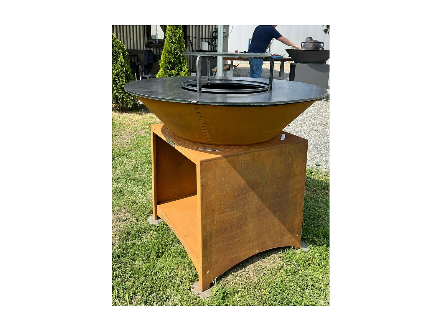 Barbecue FIESTA rouille 75 cm