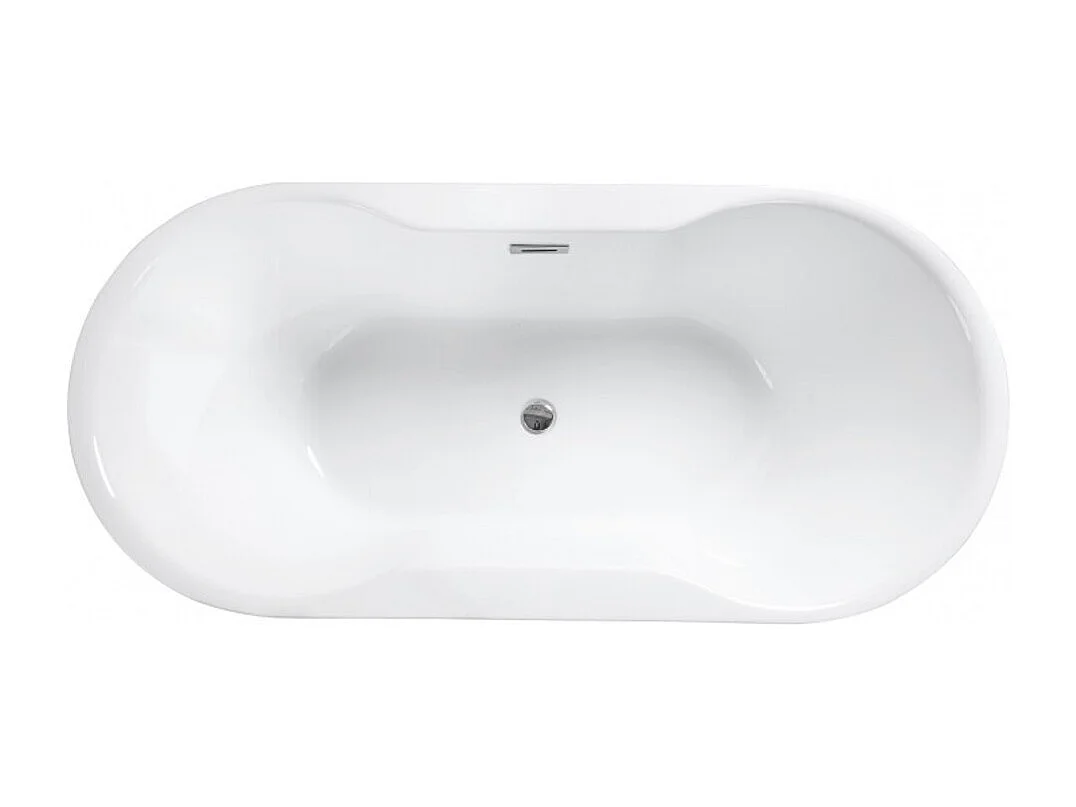 Baignoire îlot NAVIA 140x75 cm,150-160x80 cm - Dimensions: 150 x 80 cm