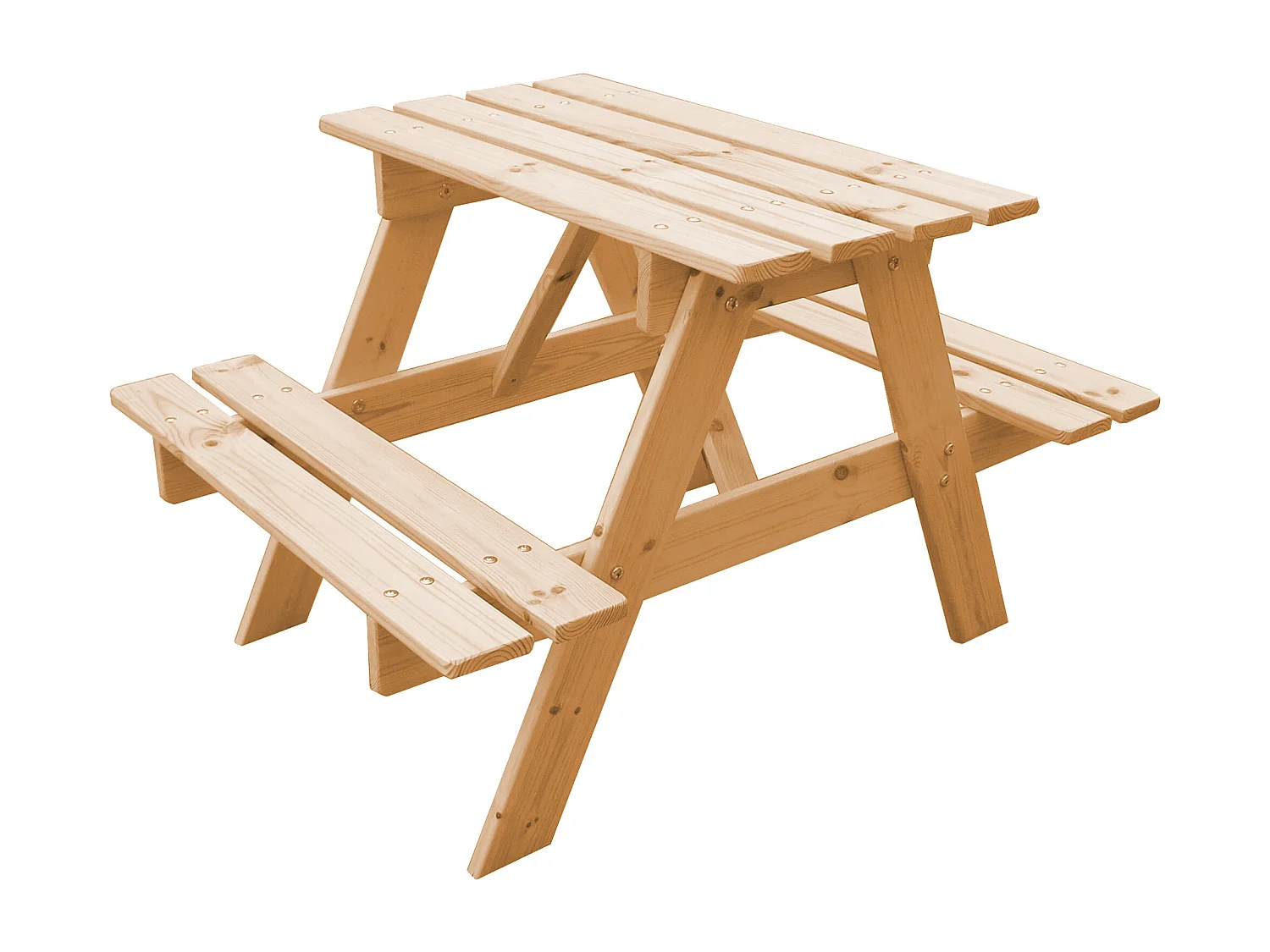 Timbela M012-1 Mesa de madeira para crianças