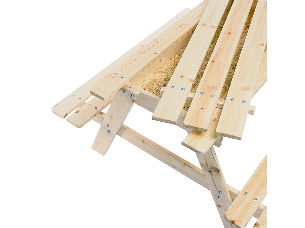 Table enfant pour le jardin - 90x90xH50 cm - M010-1