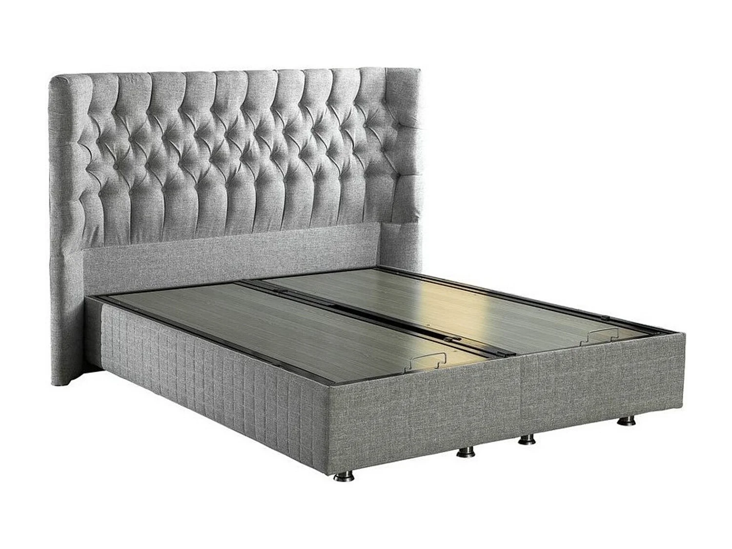 LIT coffre PLATINUM 160*200 cm - Dimensions: 160x200 cm - Sans Matelas
