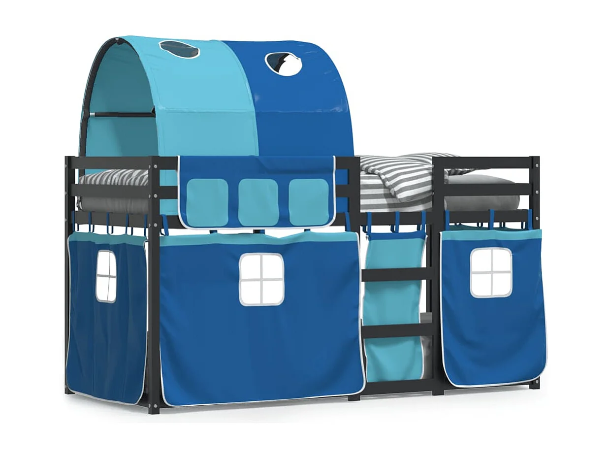 Lit superposé sans matelas 90x190 cm bois de pin massif