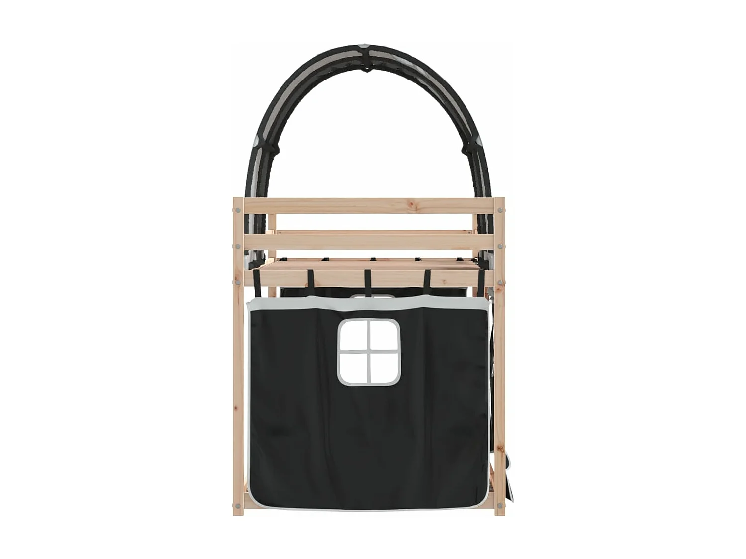 Lit superposé sans matelas 80x200 cm bois de pin massif