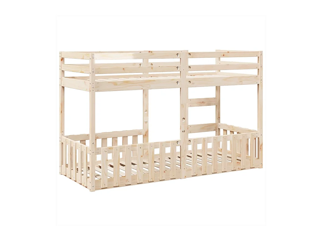 Lit superposé 90x190 cm Bois de pin massif