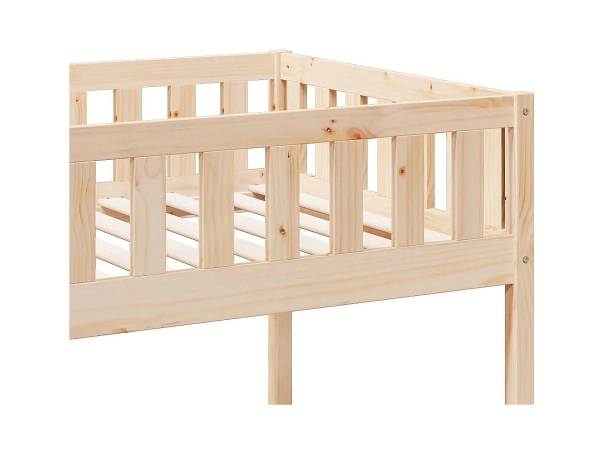 Lit superposé 90x190 cm Bois de pin massif