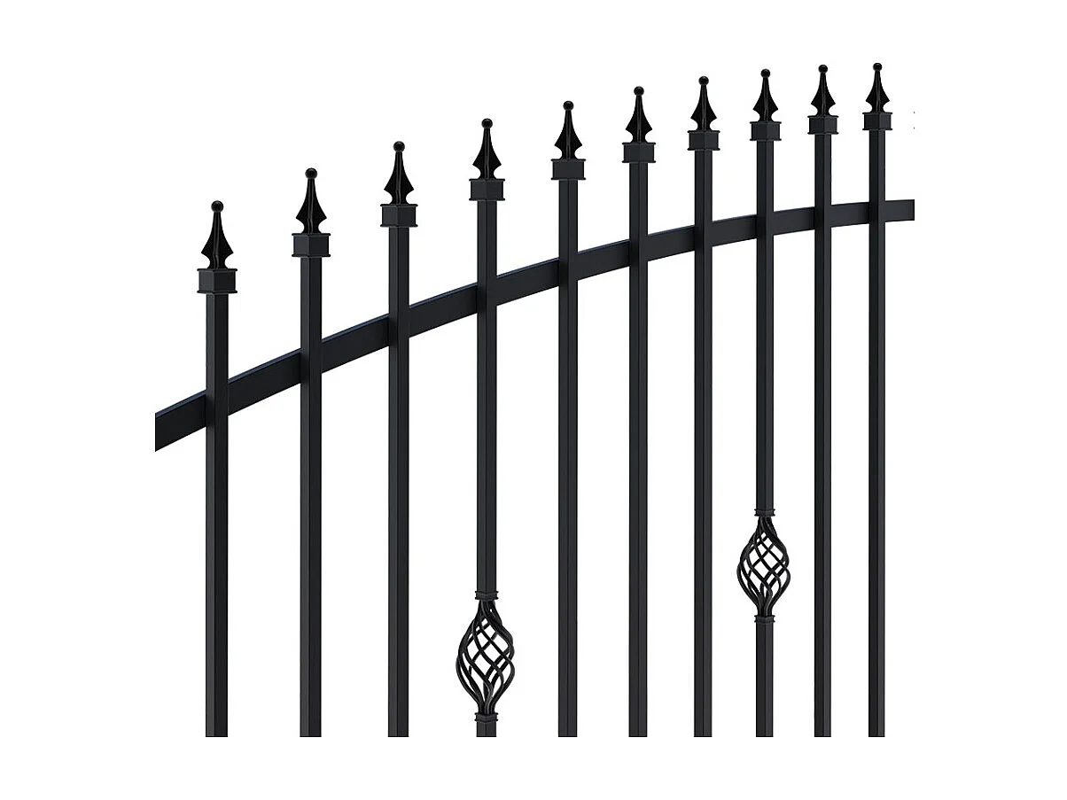 Portillon FLORA 3 160x90 cm sens ouverture à gauche