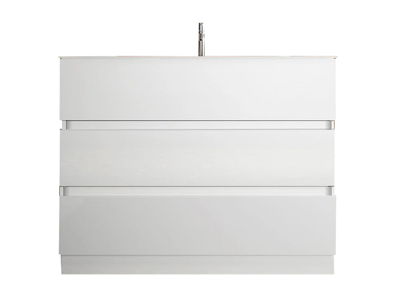Ensemble salle de bain START blanc brillant 101 x 86 x 47 cm