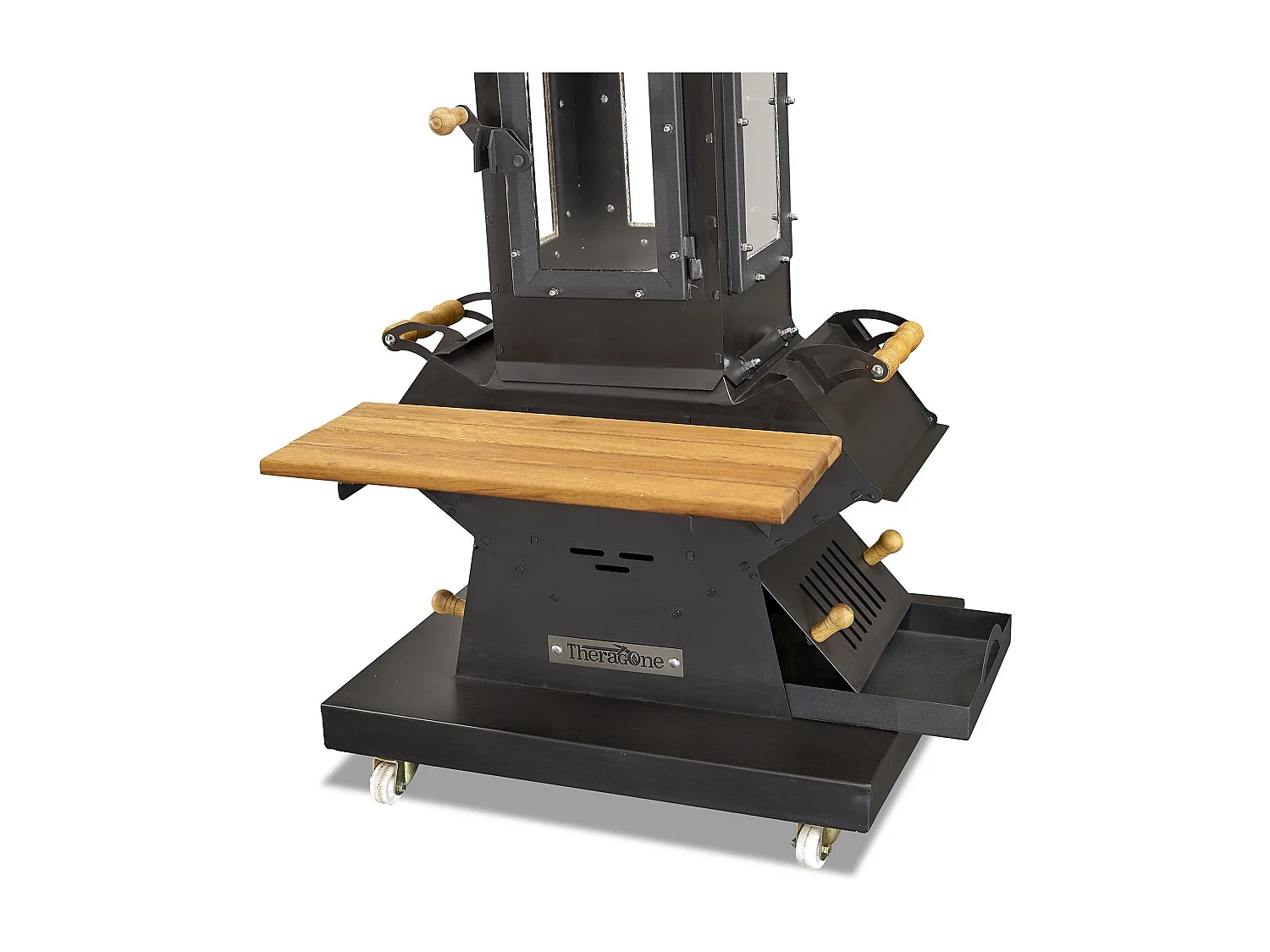 Chauffage de jardin bois-charbon Ariane 5KW