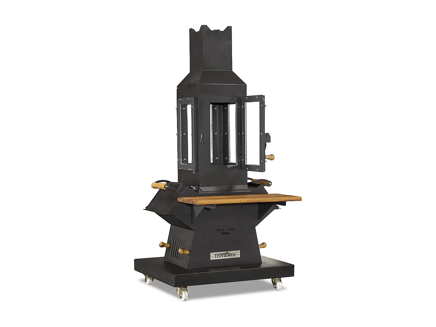Chauffage de jardin bois-charbon Ariane 5KW