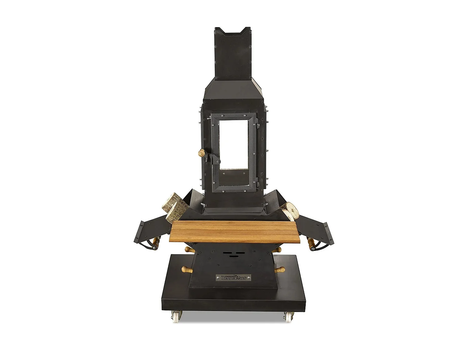 Chauffage de jardin bois-charbon Ariane 5KW