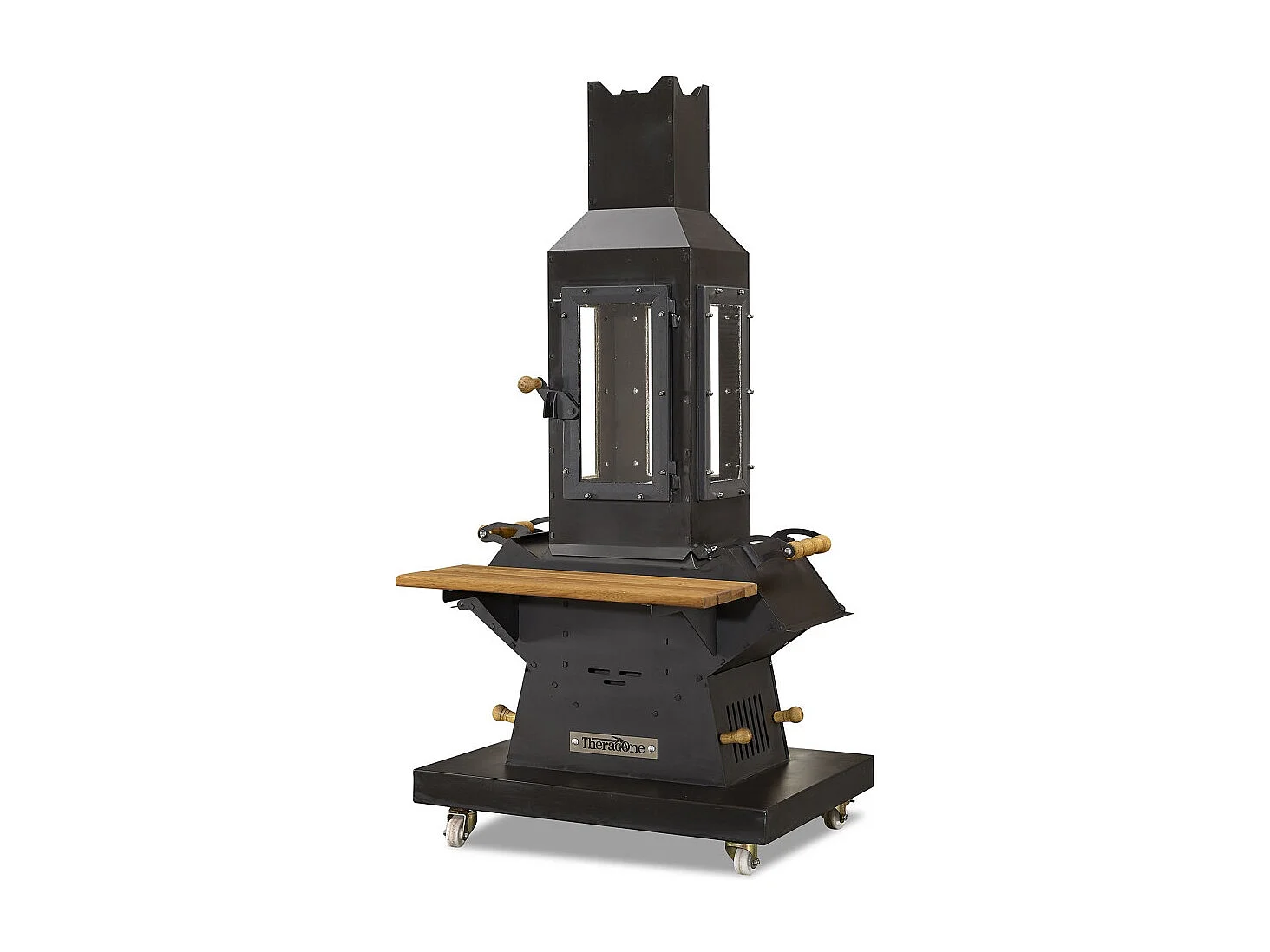 Chauffage de jardin bois-charbon Ariane 5KW