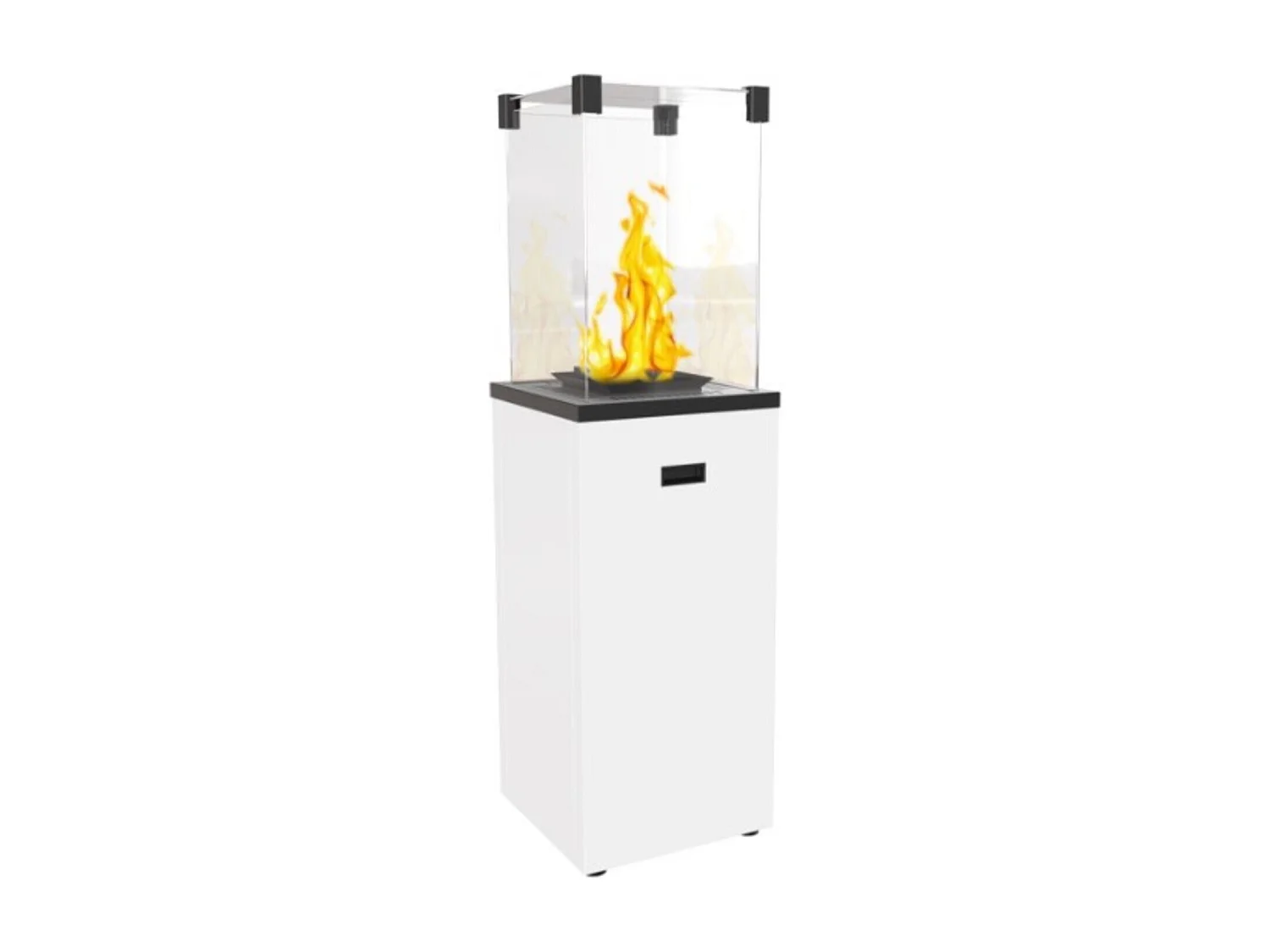 CHAUFFAGE GAZ EXTERIEUR PATIO SLIM BLANC