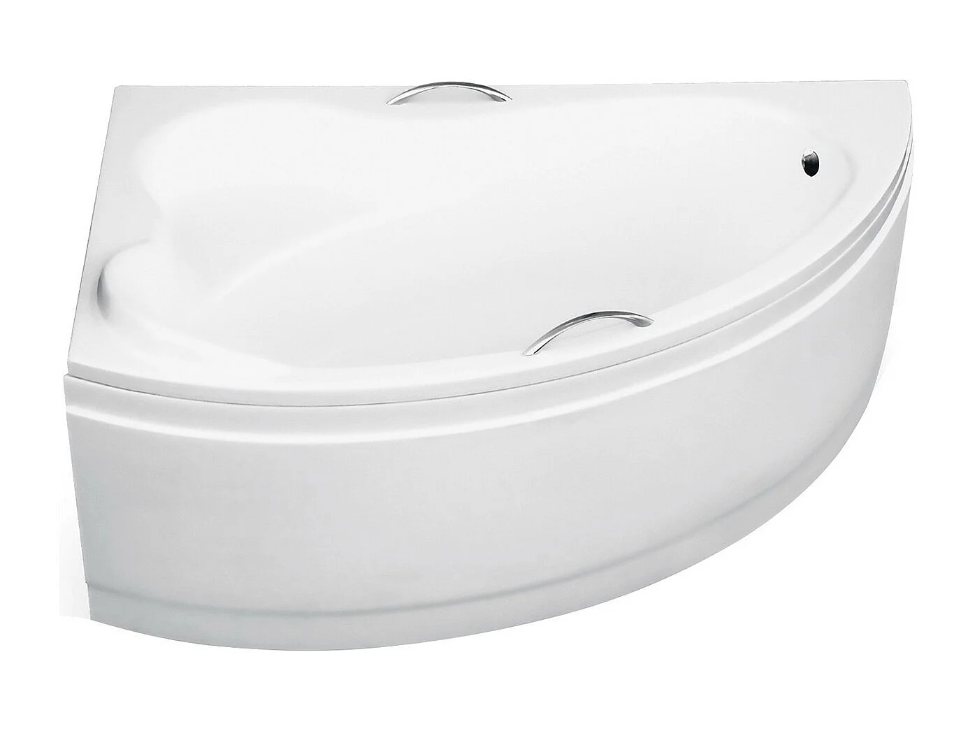 Baignoire d'angle ORIEGO MAXI 140x90 cm droite avec tablier