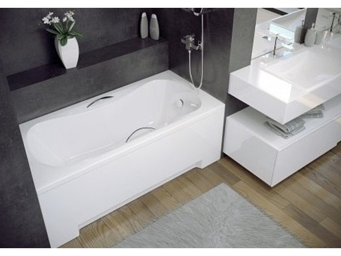 Badewannen Box Aus PVC – 2-seitig, Einflügeltür, 70x160/170x150 Cm, Höhenverstellbar