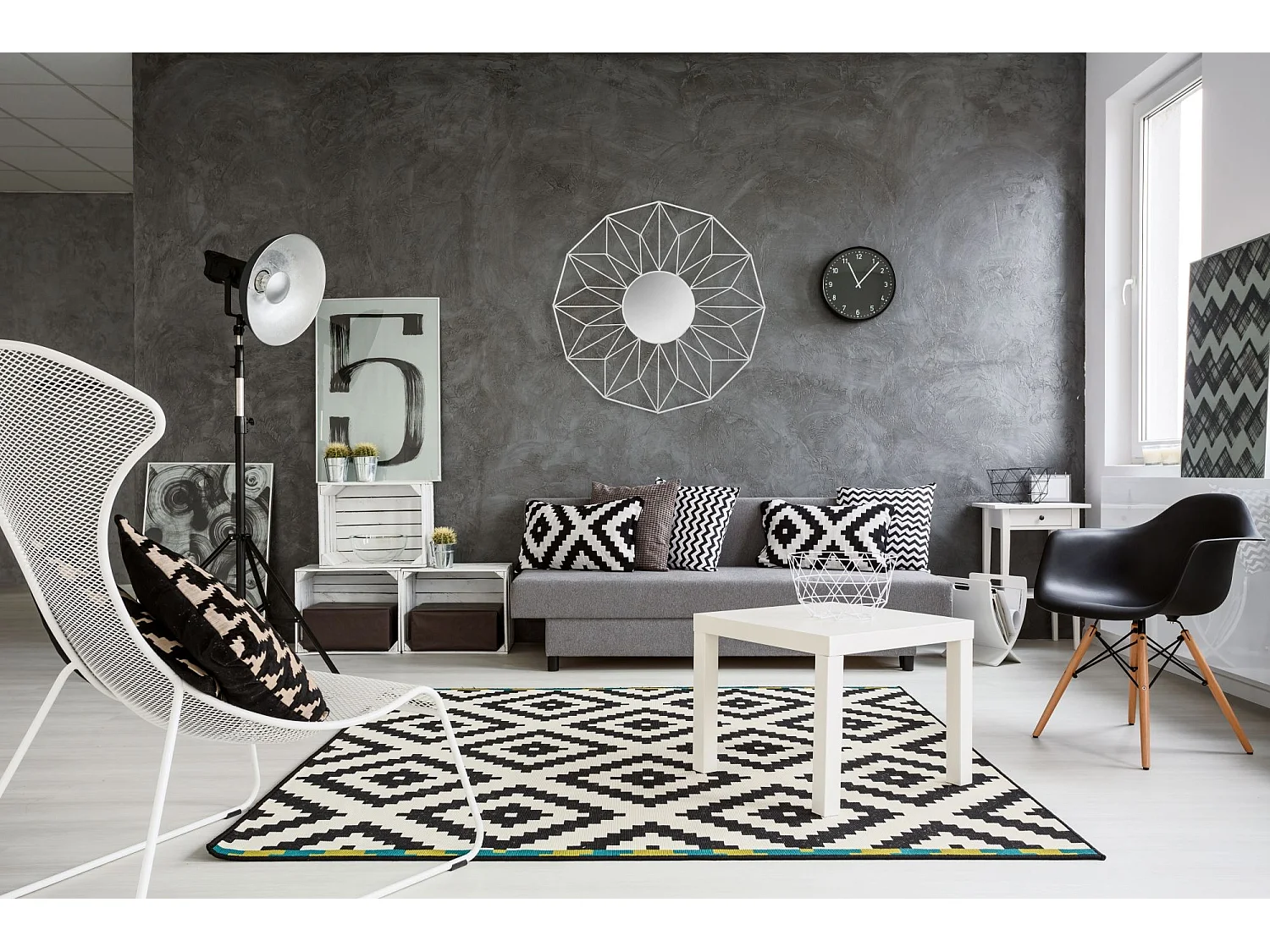 MIROIR REA 58CM MC60375 WHITE