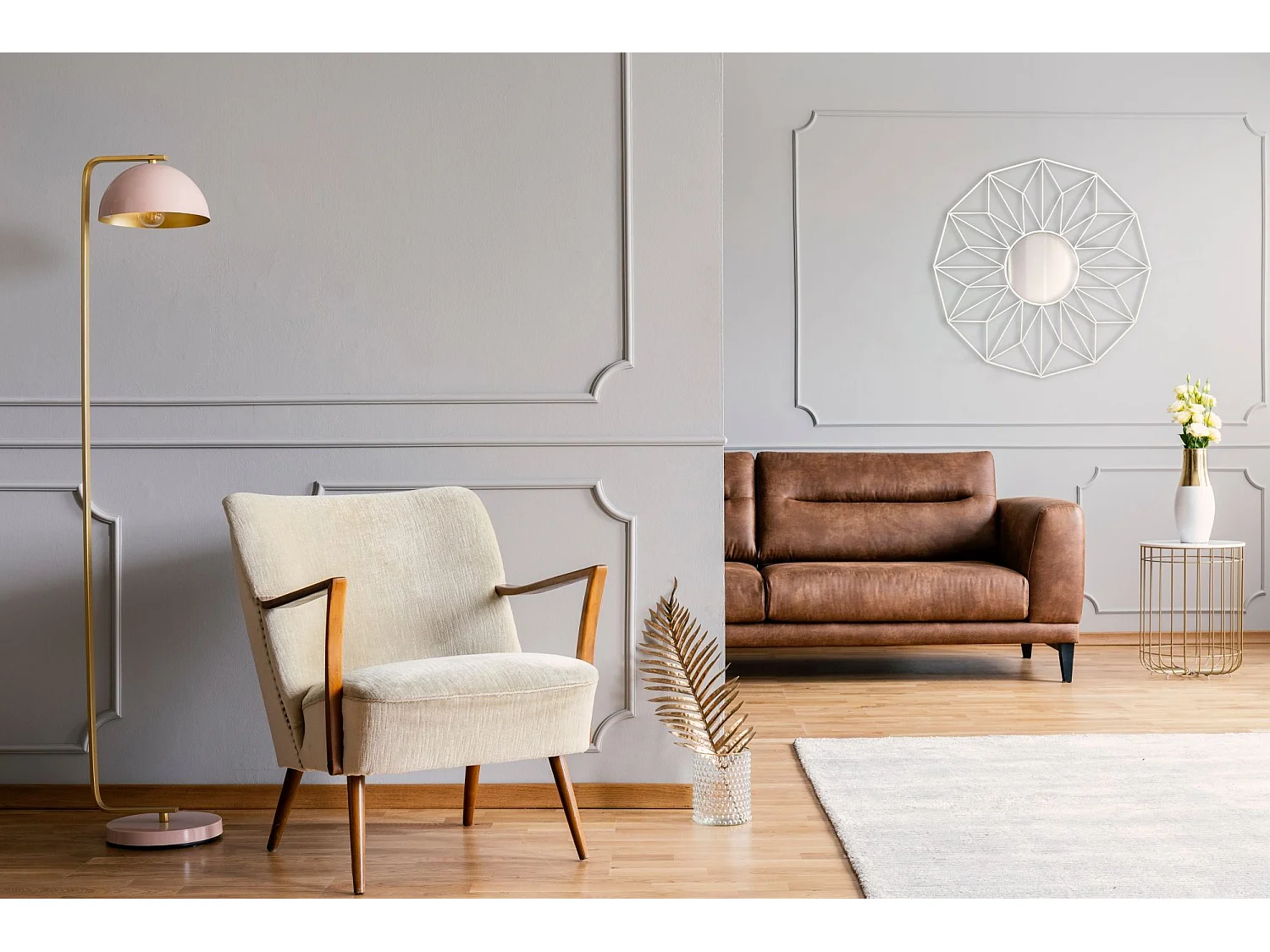 MIROIR REA 58CM MC60375 WHITE