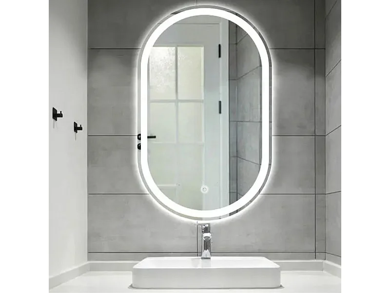 MIROIR LED REA DDJ  CHROME