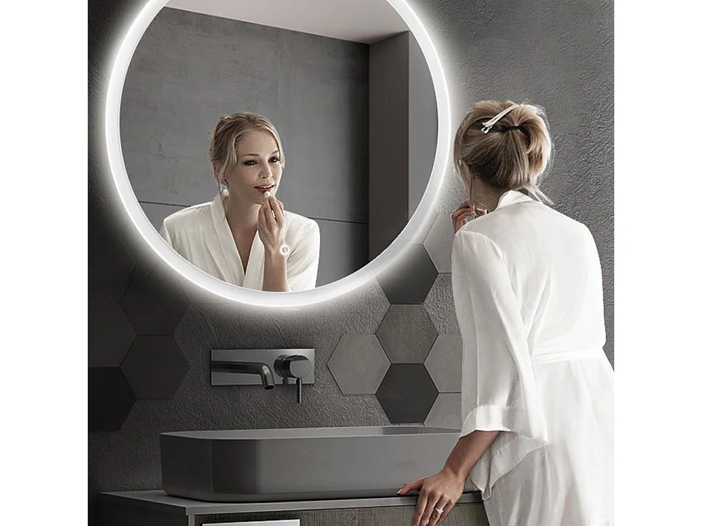 MIROIR LED REA 70CM FFJ70 CHROME