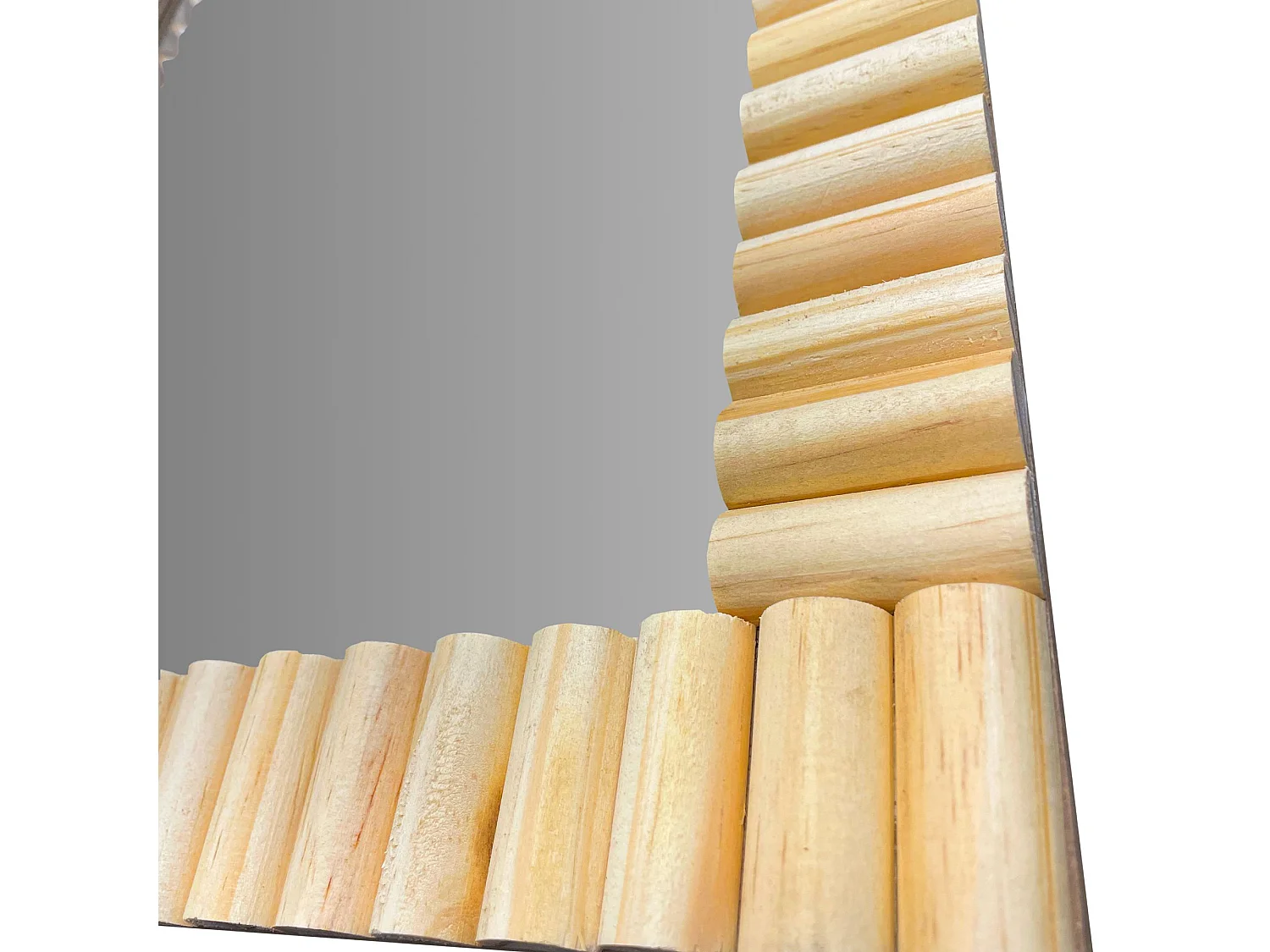 MIROIR REA BOHO 55CM KLNA-MR03 BEIGE