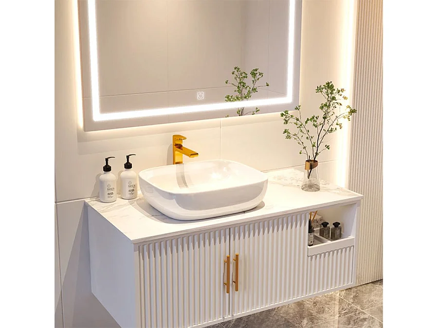 MIROIR LED REA P10407 CHROME