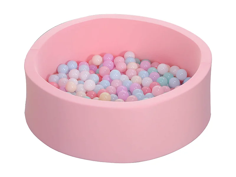 Juego Piscina de Bolas para Niños Rebecca Mobili Likim A partir de 12 meses Esponja Plástico Rosa 28x90x90