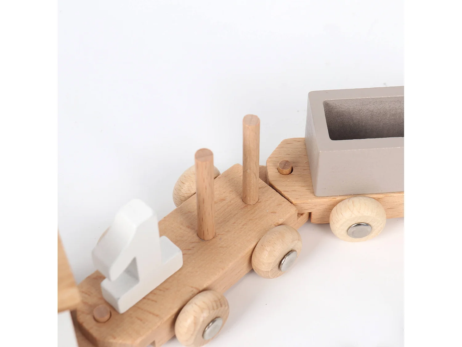 Juego Tren Montessori para Niños Rebecca Mobili Tiris A partir de 3 años Madera Multicolor